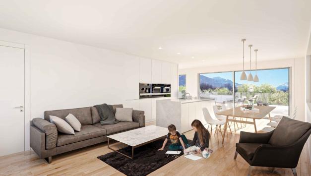 Uvrier, Valais - Apartment / flat 3.5 Rooms 110.33 m2 CHF 531'000.-