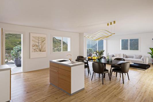 St-Léonard, Valais - Appartement 4.5 pièces 127.50 m2 CHF 778'000.-