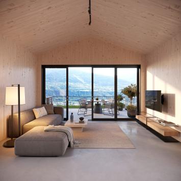 Flanthey, Valais - Villa 3.5 pièces 94.00 m2 CHF 640'000.-