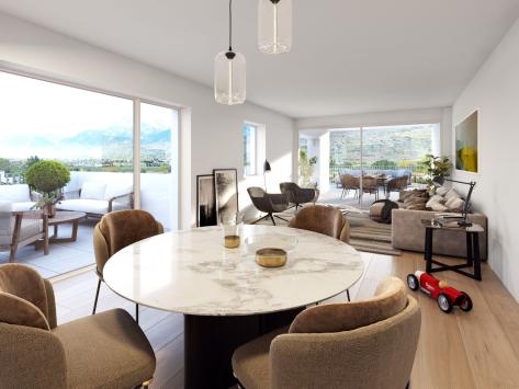 Bramois, Valais - Appartement terrasse 4.5 pièces 155.50 m2  dès CHF 985'000.-
